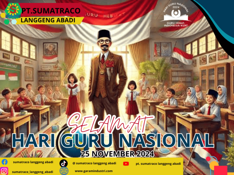 PT Sumatraco Langgeng Abadi Peringati Hari Guru Nasional dengan Gelar Seminar Pendidikan, Ajak Guru Berinovasi