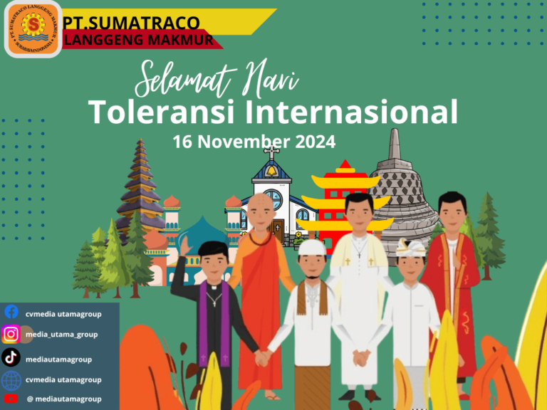 PT. Sumatraco Langgeng Makmur Jalin Toleransi, Ajak Dialog Antaragama Rayakan Hari Toleransi Internasional