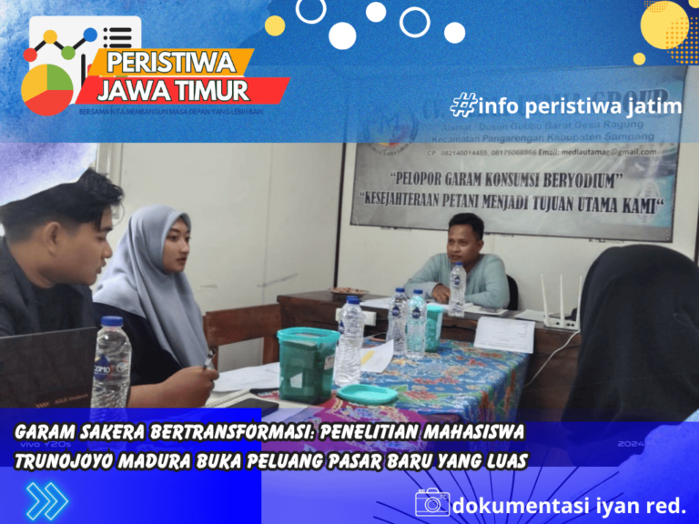 Garam Sakera Bertransformasi: Penelitian Mahasiswa Trunojoyo Madura Buka Peluang Pasar Baru yang Luas