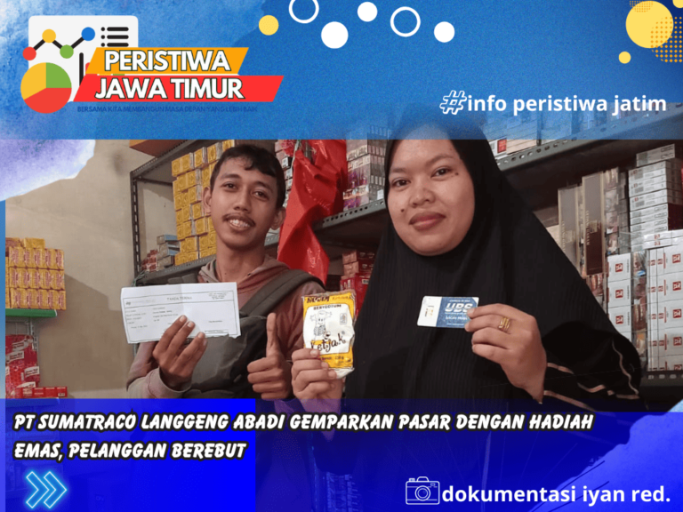 PT Sumatraco Langgeng Abadi Gemparkan Pasar dengan Hadiah Emas, Pelanggan Berebut