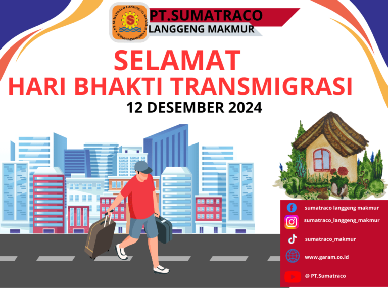 PT. Sumatraco Langgeng Makmur Perkuat Komitmen Tingkatkan Kesejahteraan para karyawan  dalam Rangka Hari Bhakti Transmigrasi