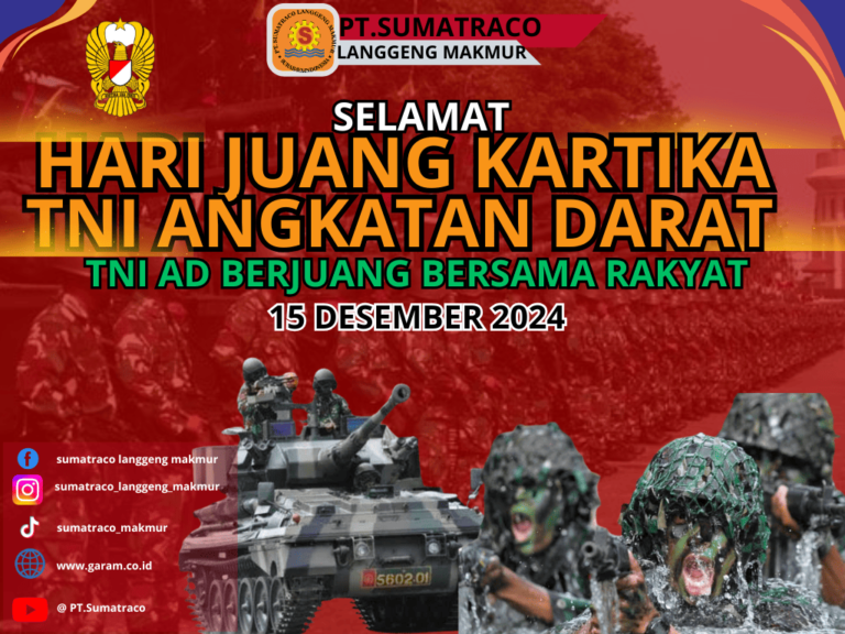 Sinergi TNI AD dan PT Sumatraco Langgeng Makmur dalam Peringatan Hari Juang Kartika
