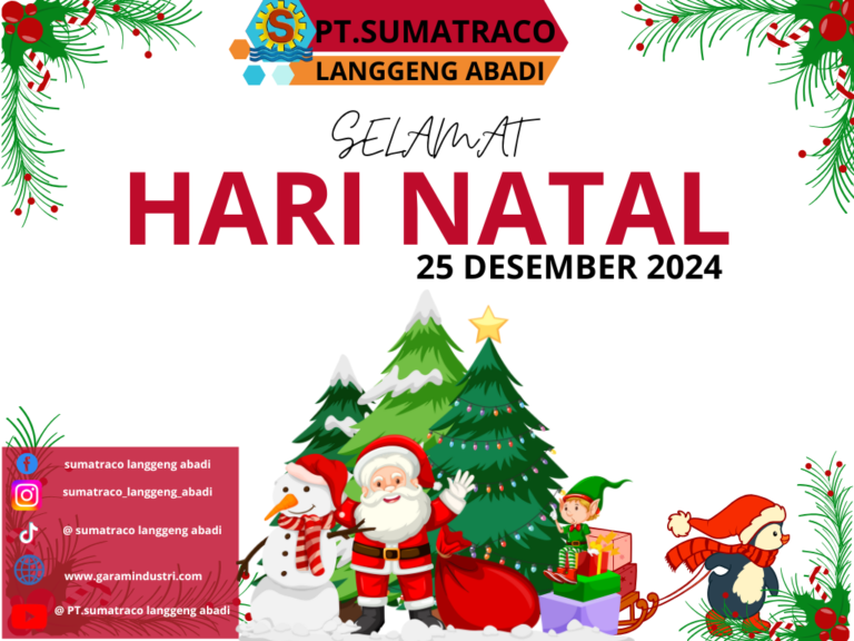 PT Sumatraco Langgeng Abadi Rayakan Natal dengan Ucapan Hangat untuk Seluruh Karyawan