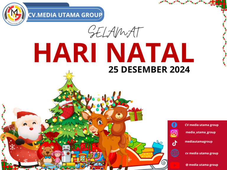 Menyambut Natal, CV Media Utama Group Kirimkan Pesan Damai dan Sejahtera