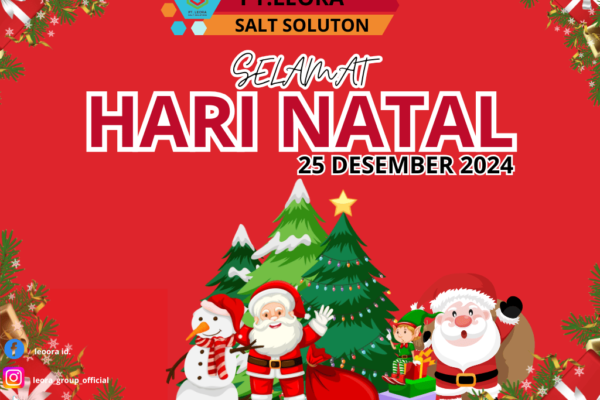 PT Leora Salt Solution Menyemarakkan Natal 2024 dengan Ucapan Penuh Kasih