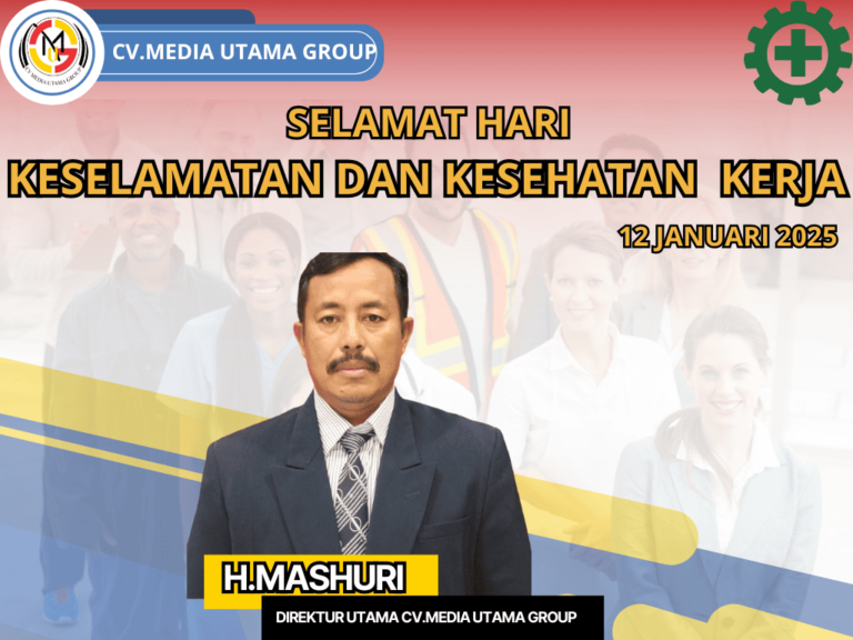 CV. Media Utama Group Gelar Kampanye Keselamatan dan Kesehatan Kerja dalam Rangka Hari K3 di Pabrik Sampang Madura