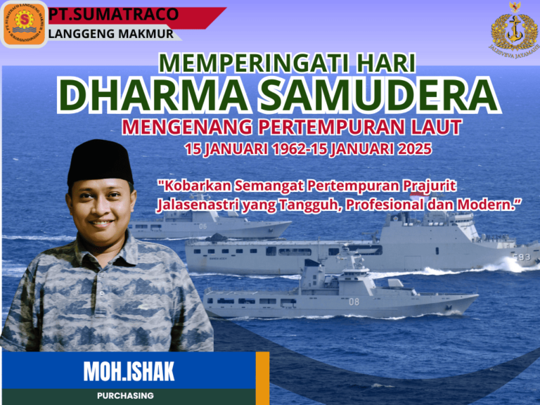 PT. Sumatraco Langgeng Makmur Peringati Hari Dharma Samudera, Tuntaskan Semangat Pembebasan Irian Barat