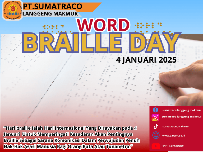 Sumatraco Langgeng Makmur Tunjukkan Kepedulian pada Penyandang Disabilitas di Hari Braille Sedunia