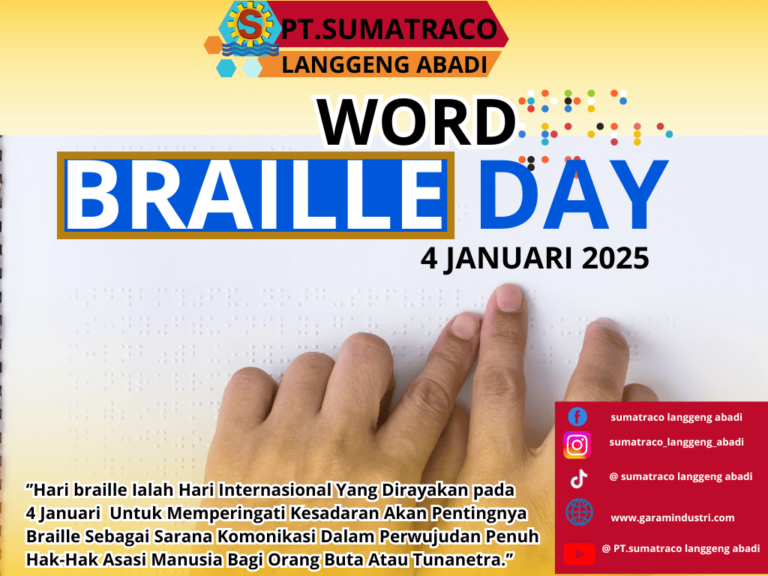Dukung Inklusi Sosial, PT Sumatraco Langgeng Abadi Sambut Hari Braille Sedunia