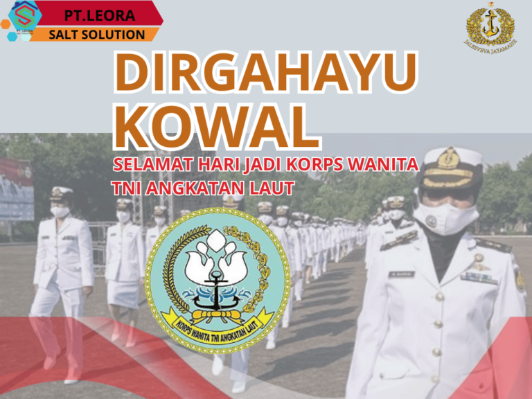 PT Leora Salt Solution Rayakan Keberanian dan Dedikasi Korps Wanita TNI Angkatan Laut di Ulang Tahun ke-62