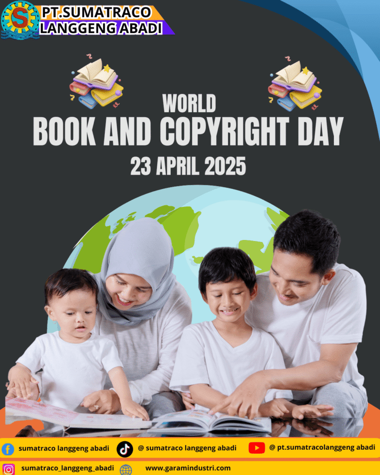 Menginspirasi Lewat Kata: Ucapan Selamat Hari Buku dan Hak Cipta Sedunia dari PT. Sumatraco Langgeng Abadi