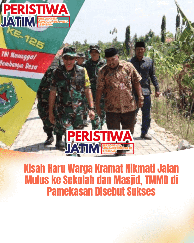 Kisah Haru Warga Kramat Nikmati Jalan Mulus ke Sekolah dan Masjid, TMMD di Pamekasan Disebut Sukses