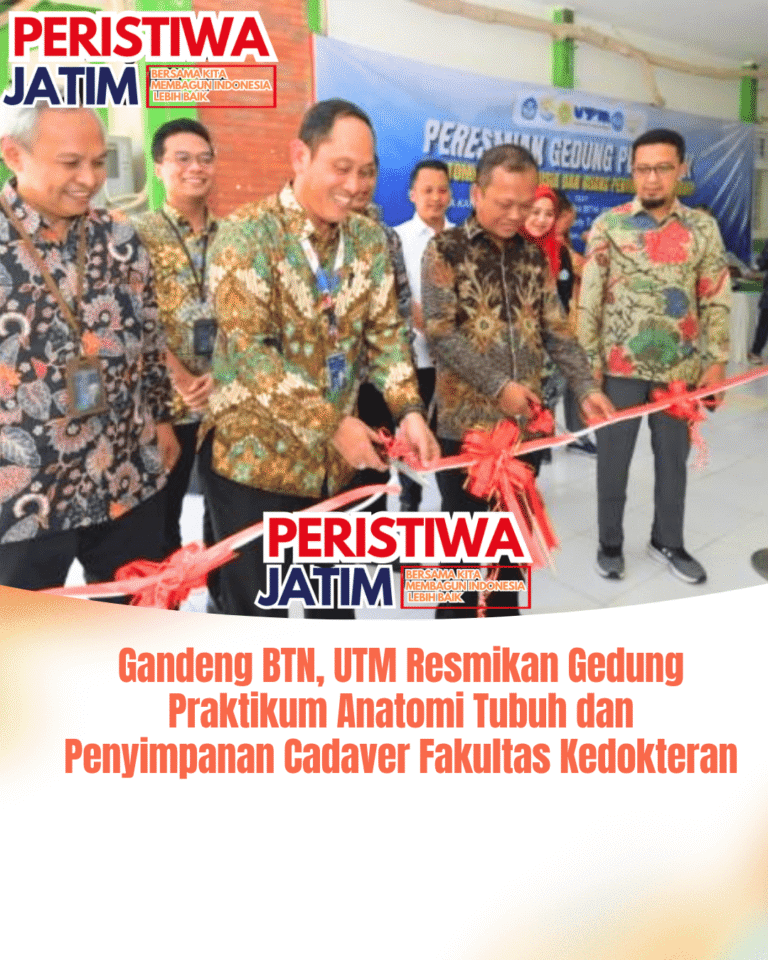 Gandeng BTN, UTM Resmikan Gedung Praktikum Anatomi Tubuh dan Penyimpanan Cadaver Fakultas Kedokteran