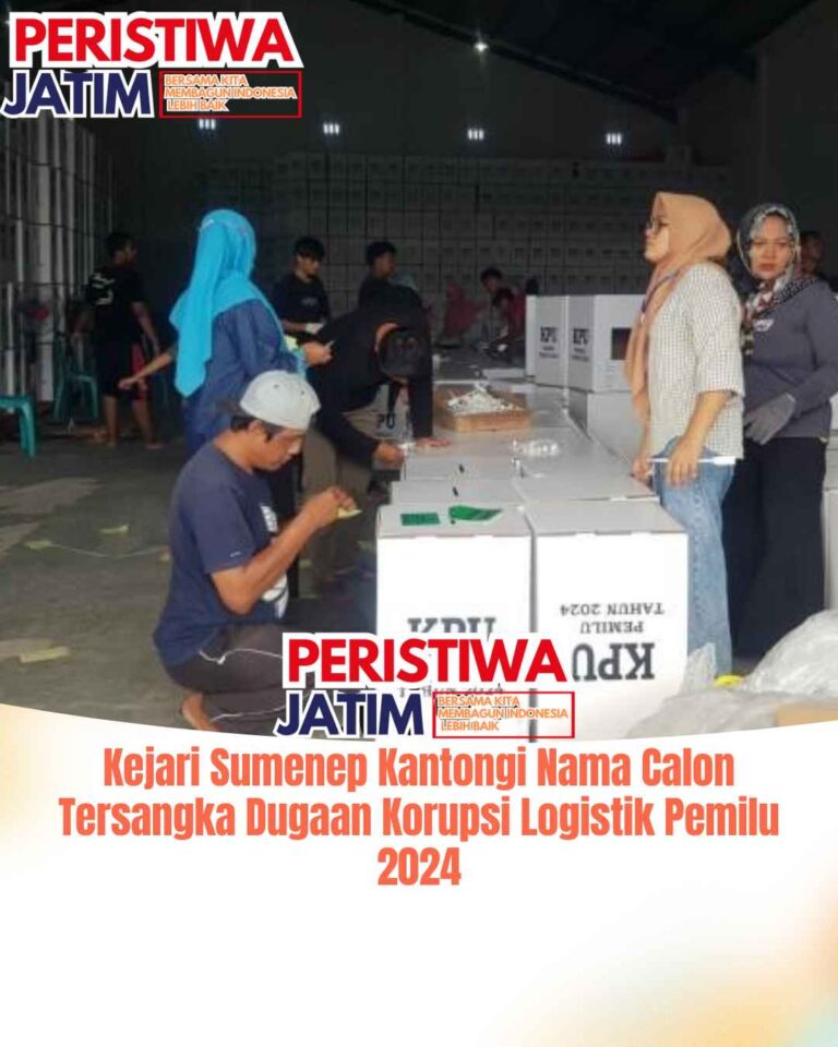 Kejari Sumenep Kantongi Nama Calon Tersangka Dugaan Korupsi Logistik Pemilu 2024