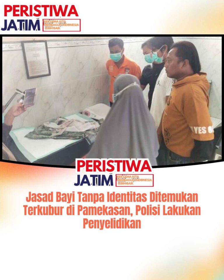 Jasad Bayi Tanpa Identitas Ditemukan Terkubur di Pamekasan, Polisi Lakukan Penyelidikan