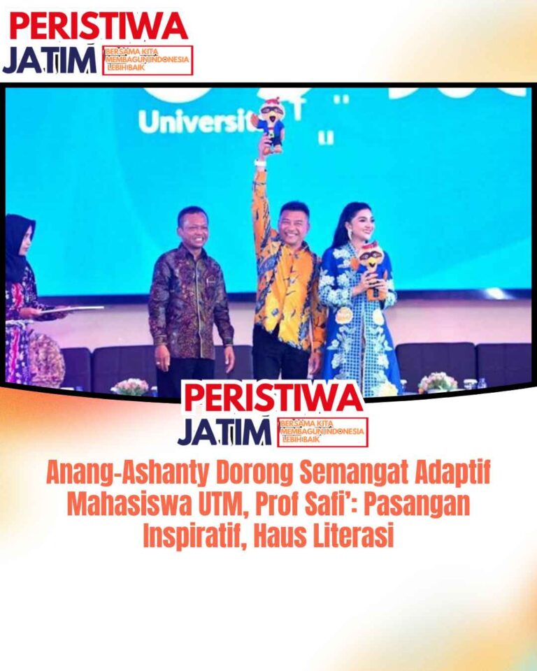 Anang-Ashanty Dorong Semangat Adaptif Mahasiswa UTM, Prof Safi’: Pasangan Inspiratif, Haus Literasi