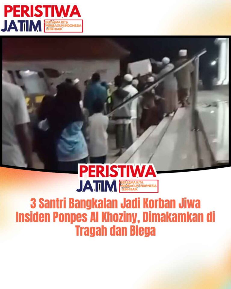 3 Santri Bangkalan Jadi Korban Jiwa Insiden Ponpes Al Khoziny, Dimakamkan di Tragah dan Blega