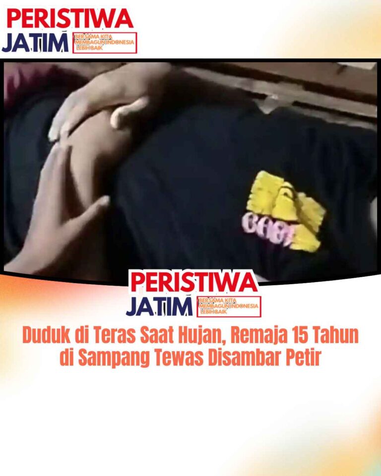 Duduk di Teras Saat Hujan, Remaja 15 Tahun di Sampang Tewas Disambar Petir