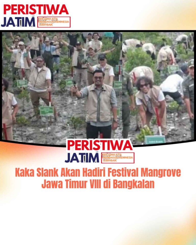 Kaka Slank Akan Hadiri Festival Mangrove Jawa Timur VIII di Bangkalan