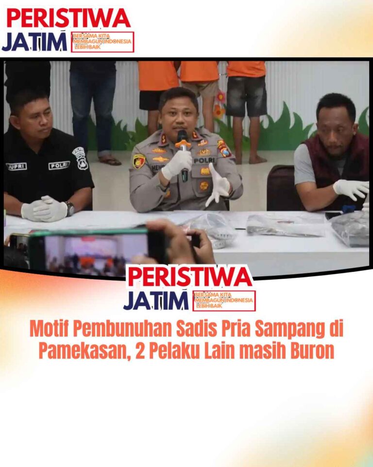 Motif Pembunuhan Sadis Pria Sampang di Pamekasan, 2 Pelaku Lain masih Buron