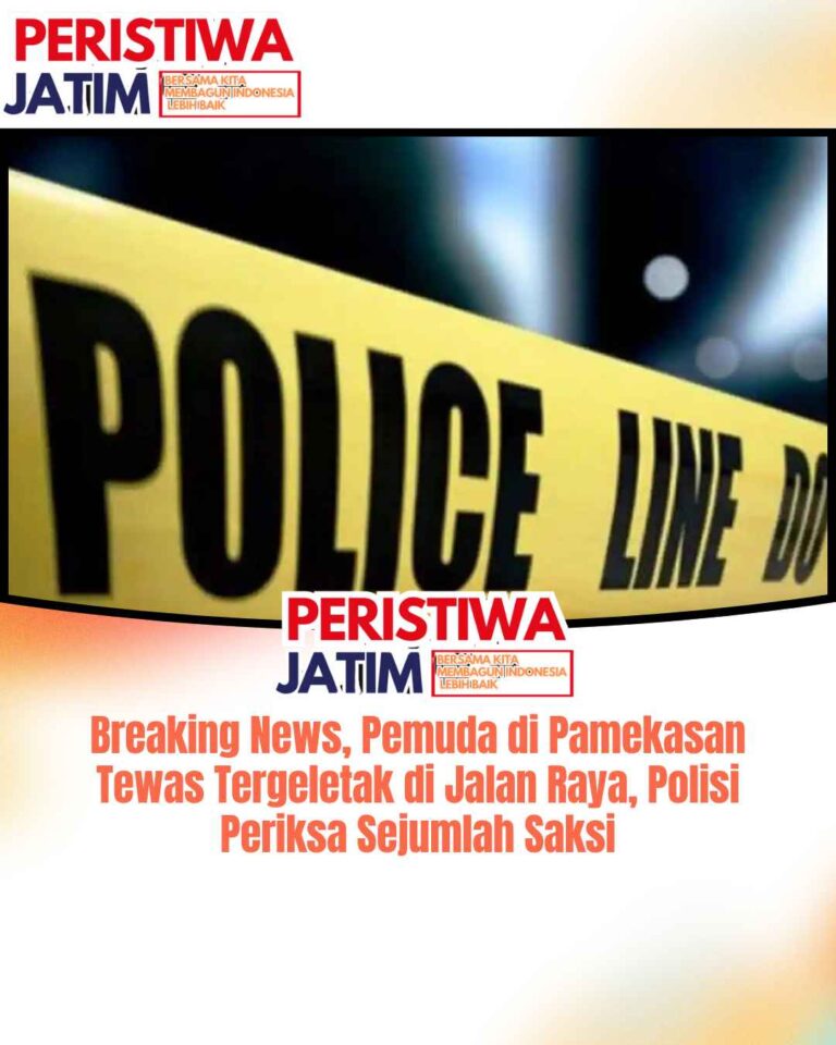 Breaking News, Pemuda di Pamekasan Tewas Tergeletak di Jalan Raya, Polisi Periksa Sejumlah Saksi