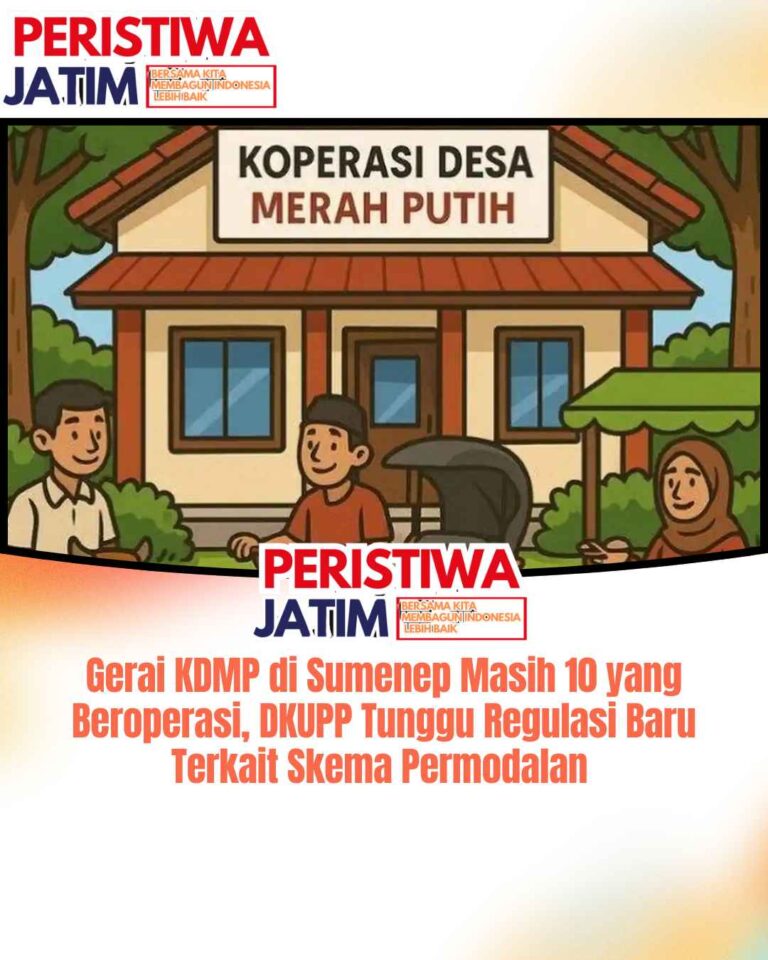 Gerai KDMP di Sumenep Masih 10 yang Beroperasi, DKUPP Tunggu Regulasi Baru Terkait Skema Permodalan