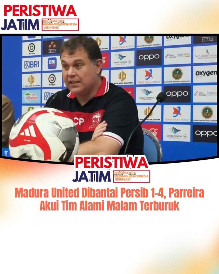Madura United Dibantai Persib 1-4, Parreira Akui Tim Alami Malam Terburuk
