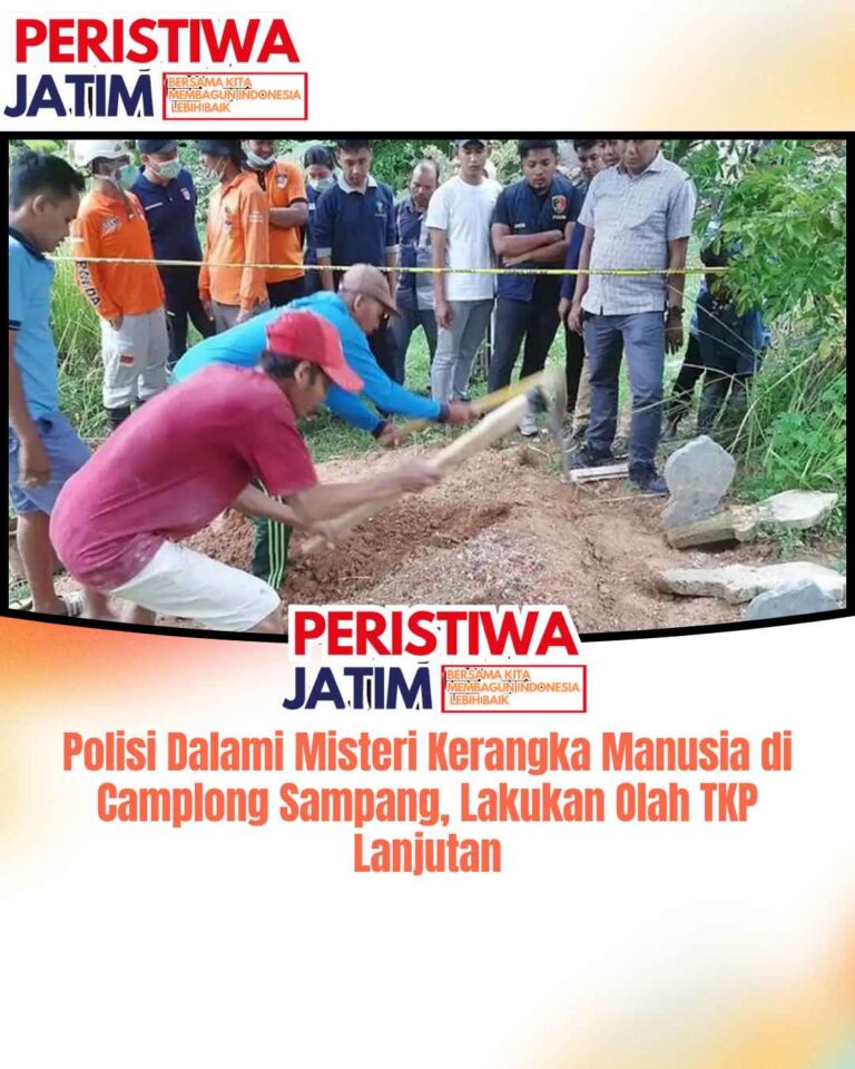 Polisi Dalami Misteri Kerangka Manusia di Camplong Sampang, Lakukan Olah TKP Lanjutan