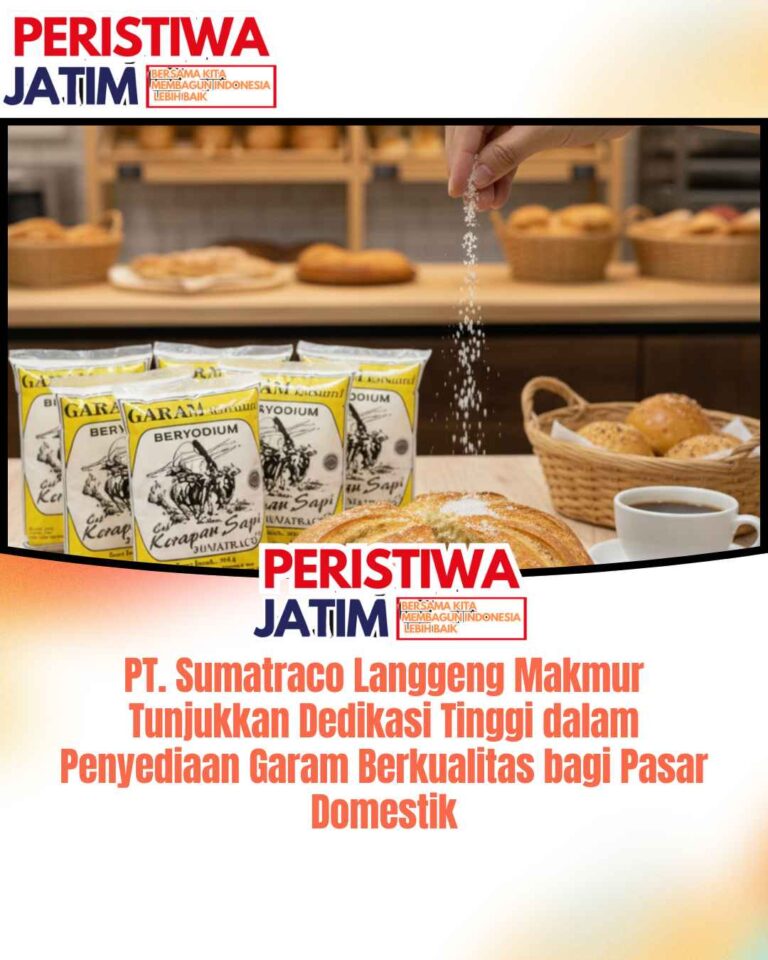 PT. Sumatraco Langgeng Makmur Tunjukkan Dedikasi Tinggi dalam Penyediaan Garam Berkualitas bagi Pasar Domestik